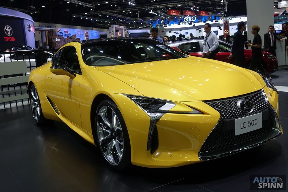 TIME2017: พาชม Lexus LC500 สุดยอดคูเป้ ขุมพลัง V8 กับม้าถึง 471 แรงม้า กับค่าตัวเริ่มต้นที่ 16 ล้านบาท