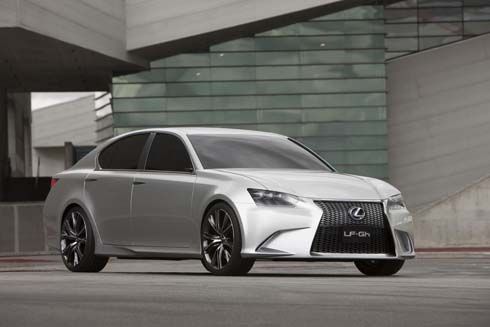 Lexus LF-Gh Hybrid Concept ตัวแทน GS เตรียมเปิดตัวที่ New York Auto Show
