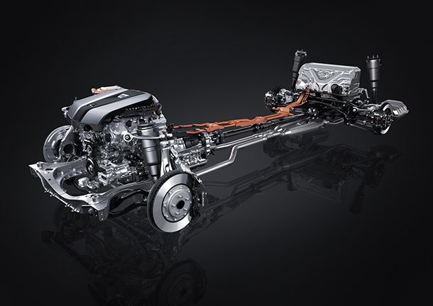Lexus LS 500h มาพร้อมระบบ Multi Stage Hybrid
