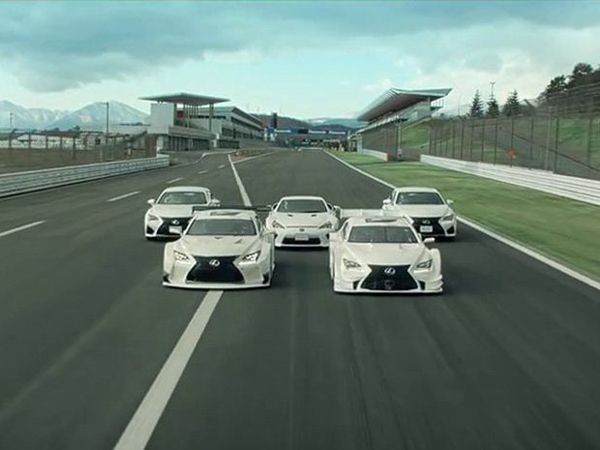 ชม 3 นาทีอันมีค่า รถสปอร์ต Lexus ดริฟท์อย่างงาม