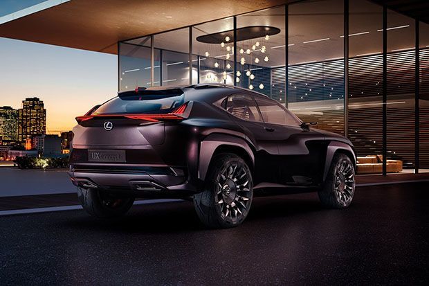 คมคายได้อีก Lexus UX Crossover Concept รถต้นแบบสุดเท่