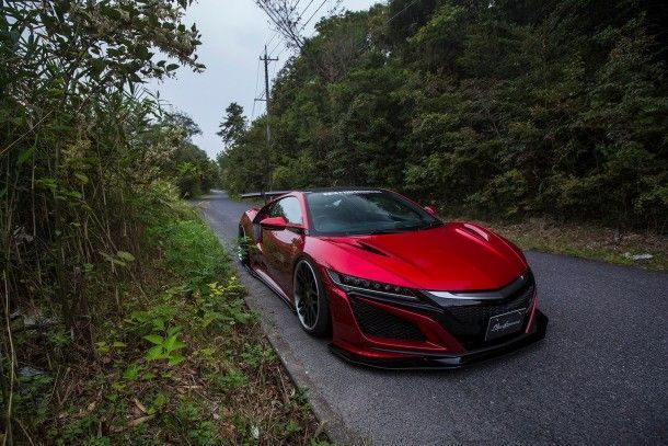 อย่างหล่อ !! ชมภาพ Honda NSX Liberty Walk ความลงหล่อลงตัวสไตล์ JDM