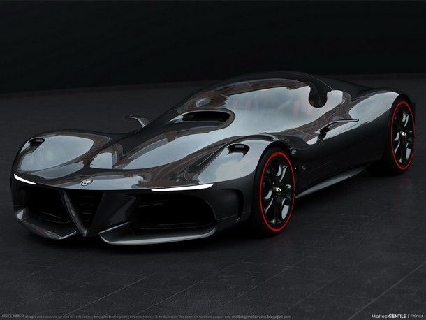 ชมภาพการออกแบบ Alfa Romeo GTL ว่าที่รถไฮเปอร์คาร์รุ่นพิเศษจากค่าย