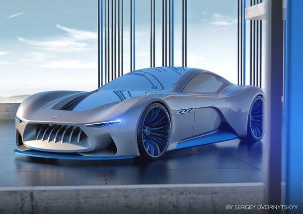 Maserati Genesi Concept คอนเซตป์ซูเปอร์คาร์แห่งโลกอนาคต