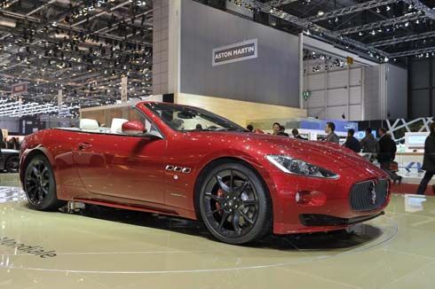 Maserati GranCabrio Sport สปอร์ตเปิดประทุนตัวล่าสุด ในงาน Geneva Motor Show