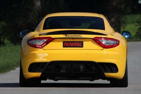 Maserati GranTurismo MC Stradale พร้อมม้า 637 ตัว แต่งโดย Novitec Tridente