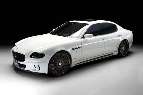 Maserati Quattroporte ในชุดแต่งโฉม Black Bison จาก Wald International