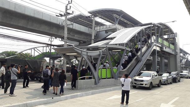 รฟม.เตรียมรับมอบงานโยธารถไฟฟ้าสายสีเขียว 6 ก.พ.นี้