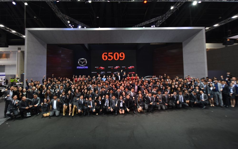 เจาะผลสำเร็จมาสด้า ยอดขายมอเตอร์เอกซ์โป 6,500 คัน คว้ายอดขายอันดับ 2