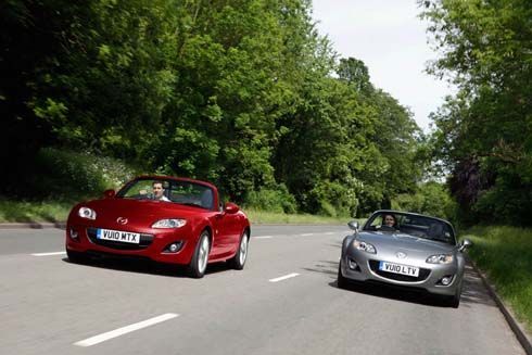 Mazda MX-5 Miyako ทั้งเวอร์ชั่น Soft Top และ Hard Top ผลิตขายเพียง 500 คัน เจาะตลาดอังกฤษ