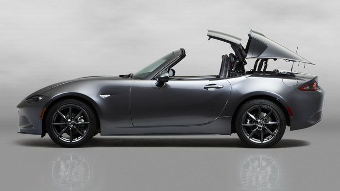 Mazda MX-5 RF หลังคาแข็งเปิดตัวครั้งแรกในโลก