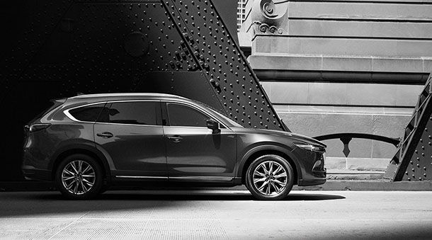 Mazda เผยรูปลักษณ์ภายนอกของ CX-8 รถเอสยูวี 3 แถวที่นั่ง