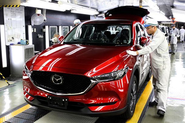 Mazda เริ่มเดินสายการผลิต CX-5 อีกแห่งในประเทศญี่ปุ่น