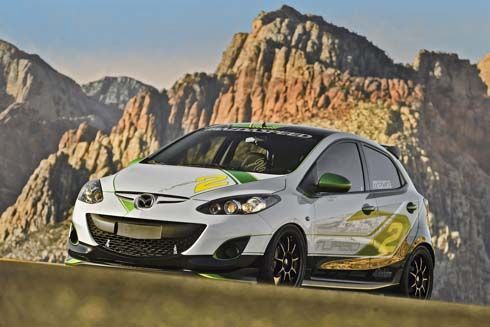 เผยโฉมเต็มตัว Mazda2 Turbo และ Mazda2 3dCarbon ก่อนโผล่ที่ SEMA Show