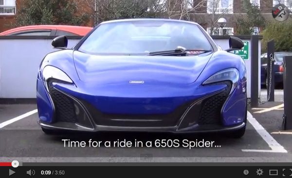 ฟังเสียงคำรามและความแรงของ McLaren 650S Coupe และ Spider
