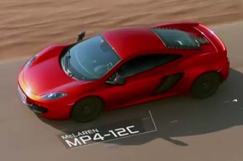 วิดีโอเปิดตัว McLaren MP4-12C 'The Perfect Line' ในตะวันออกกลาง