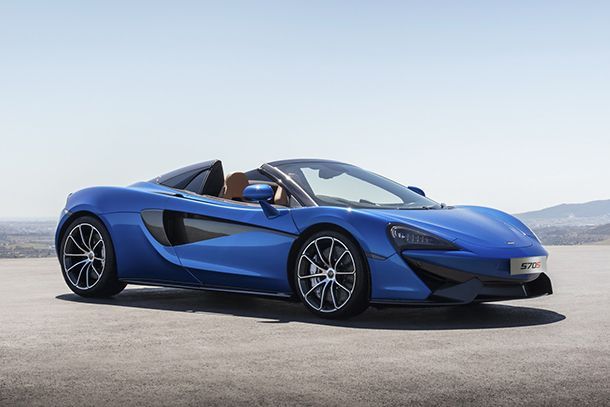 McLaren เปิดตัว 570S Spider เติมสุนทรียภาพรับสายลม