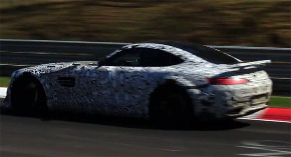 ทดสอบเข้มข้น Mercedes-AMG GT รุ่นสมรรถนะสูงวาดลวดลายในเนอร์เบิร์กริง