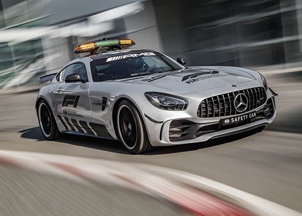Mercedes-AMG GT R รถเซฟตี้คาร์ที่แรงที่สุดในสนามแข่ง F1