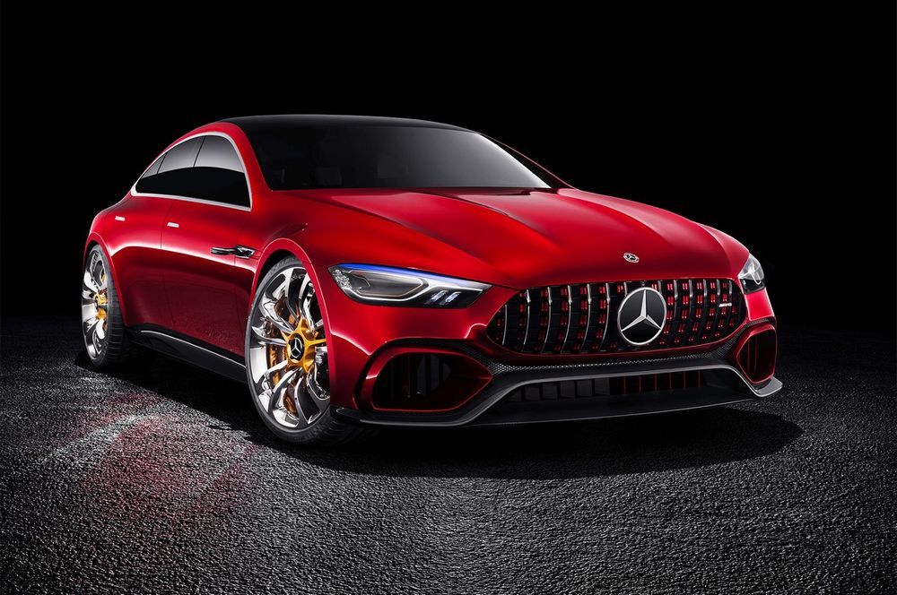 เผยภาพอีกครั้ง Mercedes-AMG GT Sedan คู่แข่งตัวร้าย Porsche Panamera