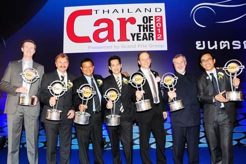 Mercedes-Benz กวาด 7 รางวัลรถยนต์ยอดเยี่ยมแห่งปี 2555 ในงานมอเตอร์โชว์