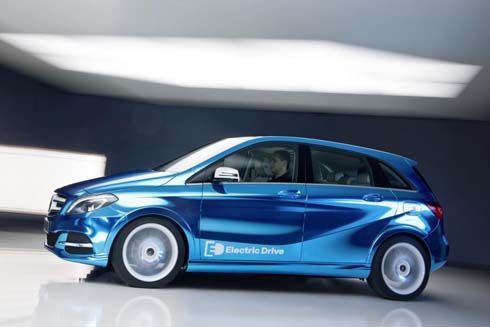 Mercedes-Benz B-Class Electric Drive Concept มีจำหน่ายปี 2014
