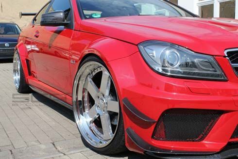 มาดใหม่! Mercedes-Benz C350 Coupe ในชุดแต่ง Black Series จาก SGA