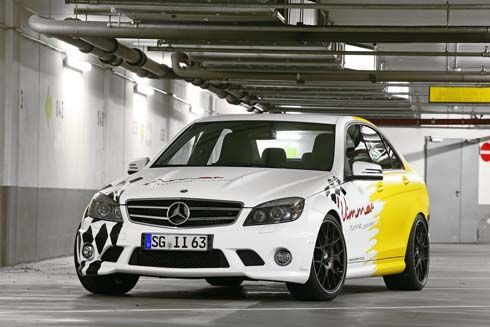 Mercedes-Benz C63 AMG Sedan จาก 457 สู่ 601 แรงม้า โดย Wimmer RS
