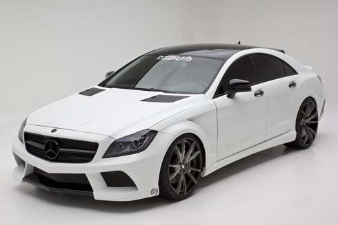 ขาวแต่เข้ม Mercedes-Benz CLS (W218) รุ่นปี 2011 แต่งสวยโดย Misha Designs