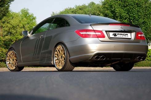 Mercedes-Benz E-Class Coupe Black Desire คูเป้แต่งโฉมคมเข้มทั้งคันโดย Prior Design
