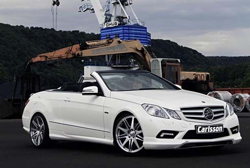 Mercedes-Benz E350 CDI Cabriolet เปิดประทุนหรู แรงขึ้น 21% โดยฝีมือการแต่งจาก Carlsson