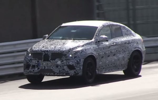 ชมวีดีโอสปายช็อต Mercedes-Benz GLE Coupe วิ่งทดสอบสมรรถนะ