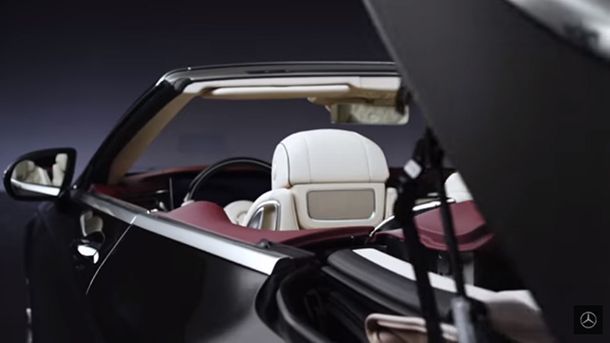 ชมวีดีโอทีเซอร์ Mercedes-Benz S-Class Cabriolet จ่อเปิดตัวที่แฟรงค์เฟิร์ต