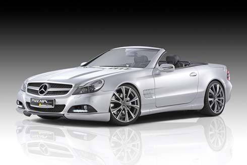 Mercedes-Benz SL ไมเนอร์เชนจ์ หล่อแรงได้อีกด้วยชุดแต่งจาก Piecha Design