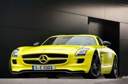 Mercedes-Benz SLS AMG E-Cell ต้นแบบซุปเปอร์คาร์พลังงานไฟฟ้า 0-100 ใน 4 วินาที