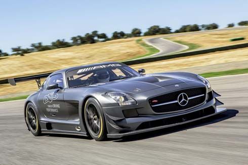 Mercedes SLS AMG GT3 45th Anniversary Edition อวดโฉมความโหดที่บราซิล