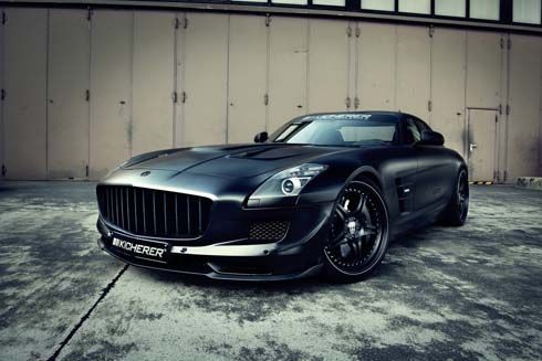 แต่ง Mercedes-Benz SLS AMG Gullwing Coupe สไตล์สุดโหดโดย Kicherer