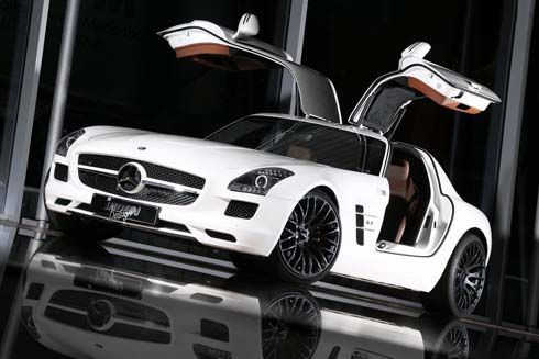 Mercedes-Benz SLS AMG "The Flyer" เพิ่มความสมบูรณ์แบบให้โดย Inden Design