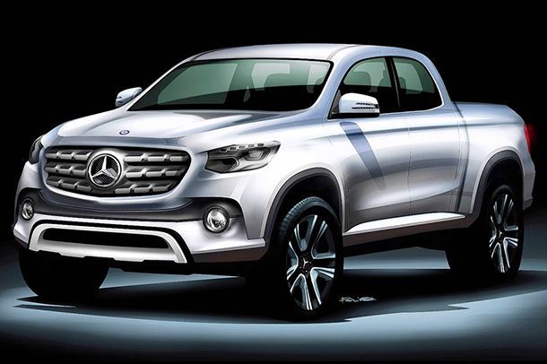 Mercedes-Benz เตรียมเปิดตัวรถกระบะสัปดาห์หน้า