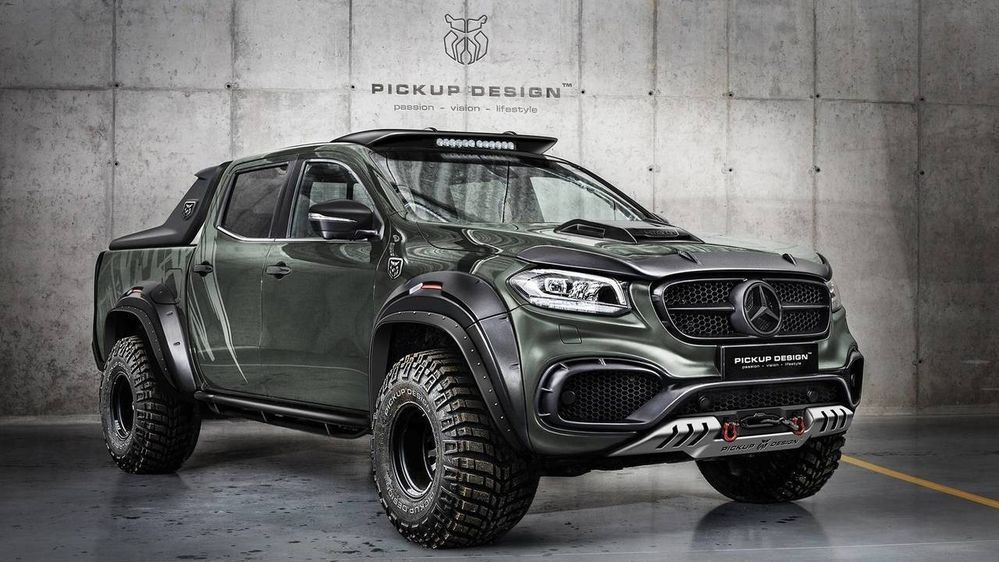 อย่างหล่อ! Mercedes-Benz X-Class แต่งสุดบึกบึน จากสำนัก Carlex Design
