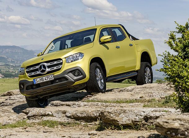 เผยโฉมแล้ว Mercedes-Benz X-Class ยกระดับมาตรฐานรถกระบะพันธุ์หรู