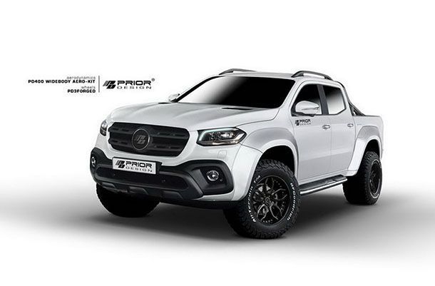 พาชม Mercedes-Benz X-Class กระบะแต่งสวยโดยสำนัก Prior Design