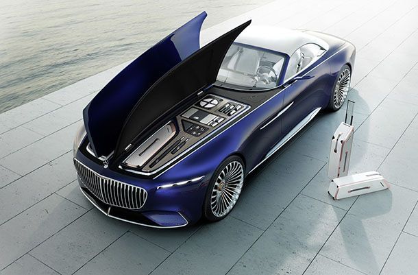 ยลโฉม Mercedes-Maybach 6 Cabriolet Concept ขับเคลื่อนด้วยไฟฟ้า