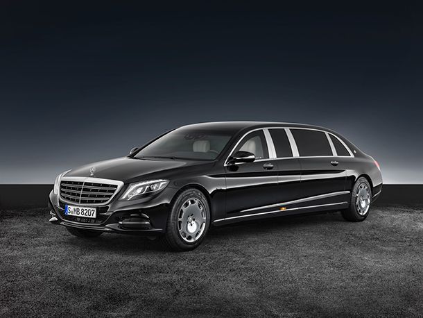 Mercedes-Maybach S600 Pullman Guard แฟลกชิพซีดานกันกระสุน
