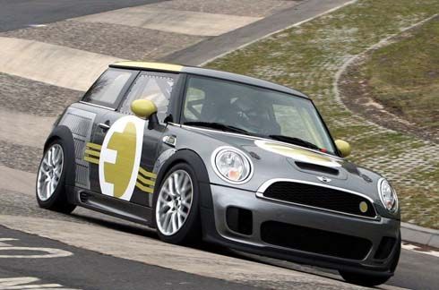 MINI E Race รถไฟฟ้าคันแรก บนสนาม Nürburgring กับความเร็วสูงสุด 187 กม./ชม.