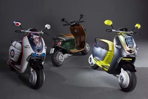 MINI Scooter E Concept สกู๊ตเตอร์ไฟฟ้า 3 แบบ 3 สไตล์จาก BMW Group รอโผล่ที่ปารีส