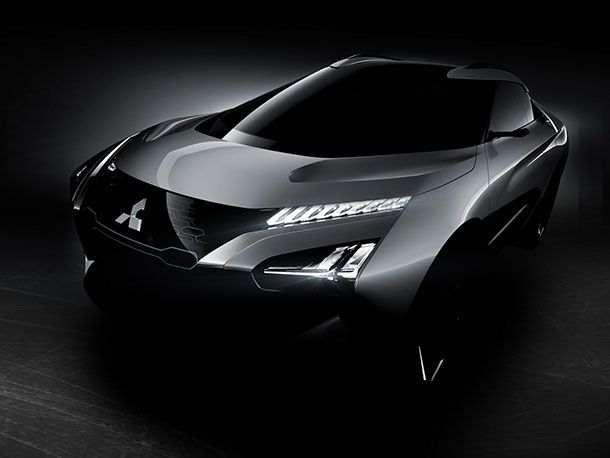 Mitsubishi เผยภาพด้านหน้า e-Evolution Concept จ่อเปิดตัวที่โตเกียว