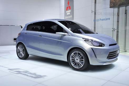 Mitsubishi Global Small รถต้นแบบว่าที่อีโคคาร์รายที่ 3 มาแน่ที่ Bangkok Motor Show