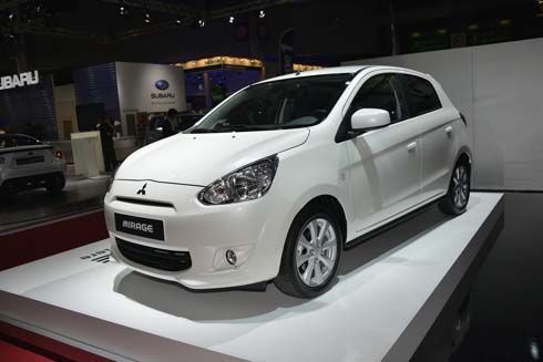 Mitsubishi Mirage 2013 มิราจ ผลิตในประเทศไทย ส่งออกขายยุโรป