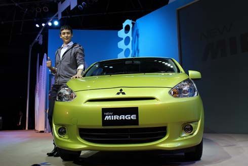 สเปคและราคา Mitsubishi Mirage 2012-2013 มิตซูบิชิ มิราจ